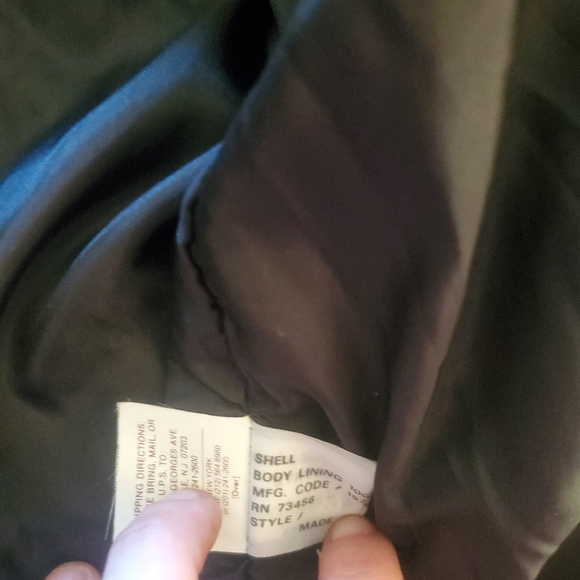 Vintage Comint leather /sued bomber jacket sz S - Picture 5 of 5